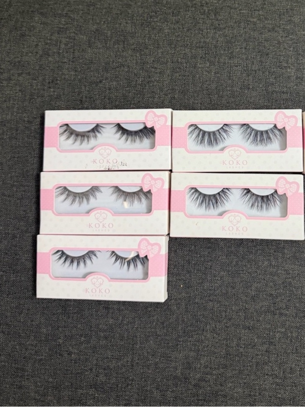 Koko Strip Lashes - Black (Multiple Styles)